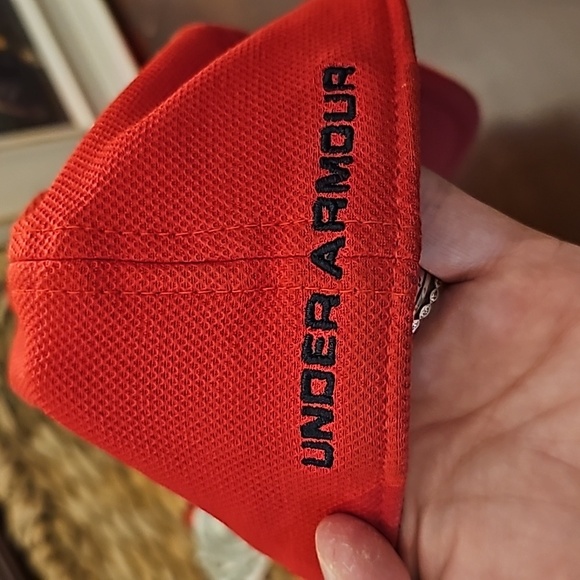 UA Youth (Red) Classic Fit Hat - Picture 2 of 4